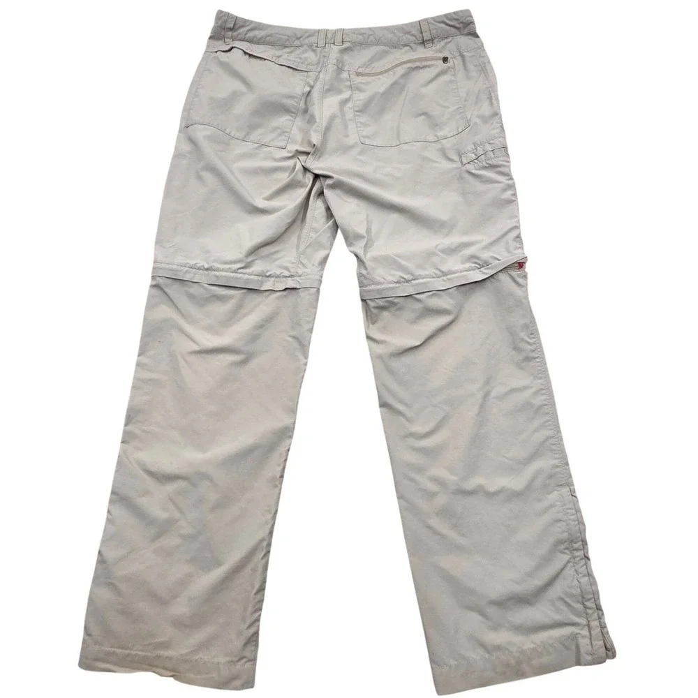 The‎ North Face Horizon 2.0 Pants Convertible Hiking Cargo Tan Mens 38 Reg *READ